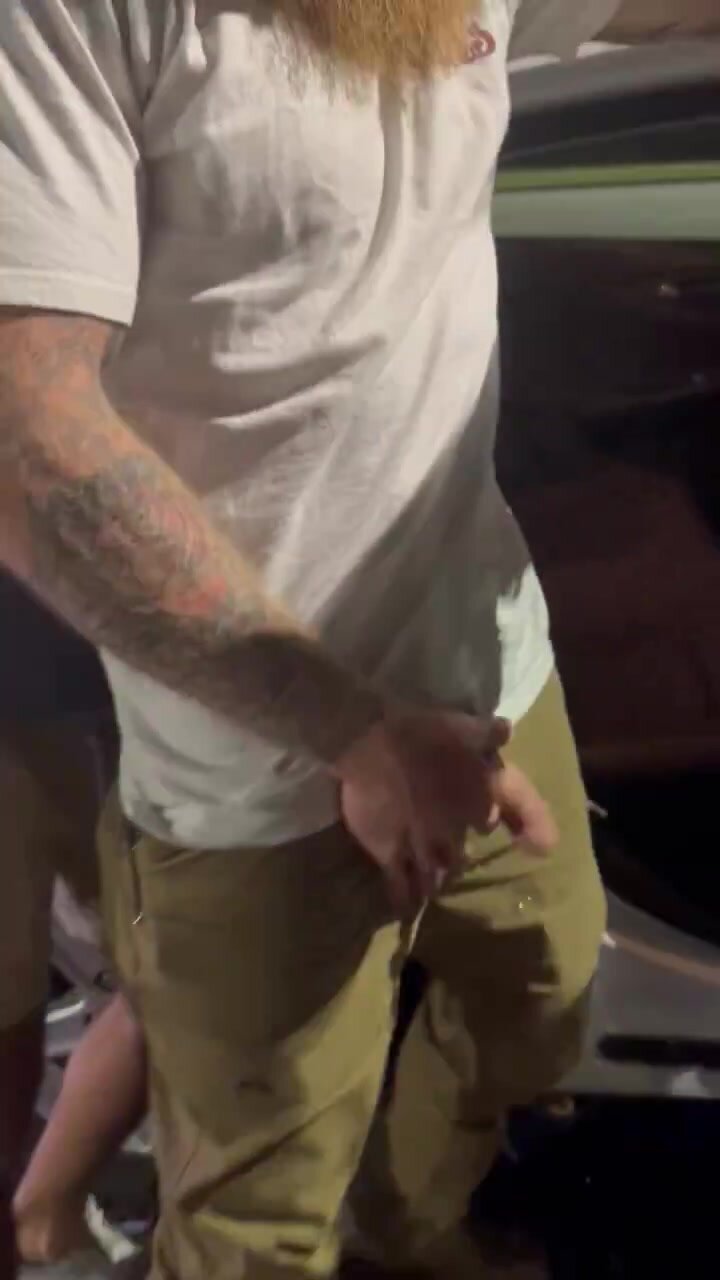 Outside Piss with friends