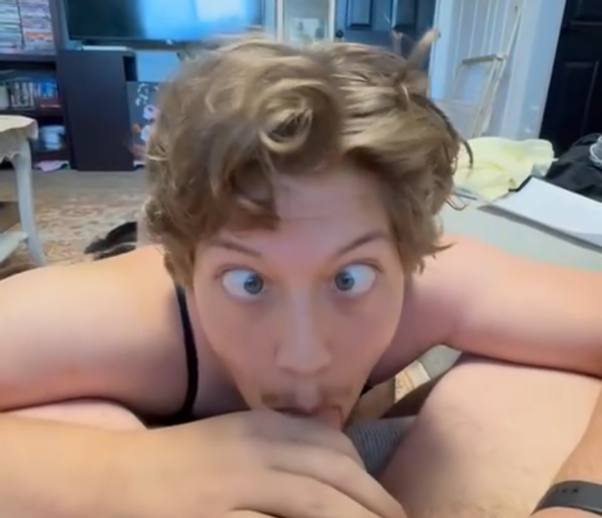 exposure slut sucking dick for the internet