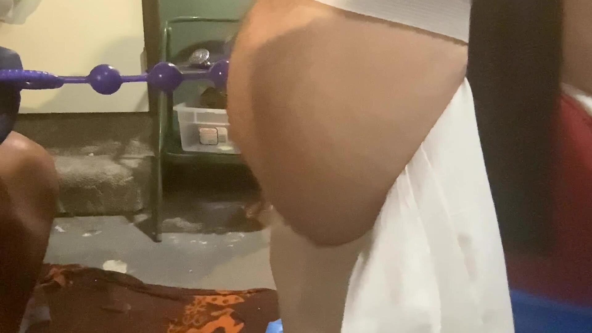 Anal Beads Slow Pull