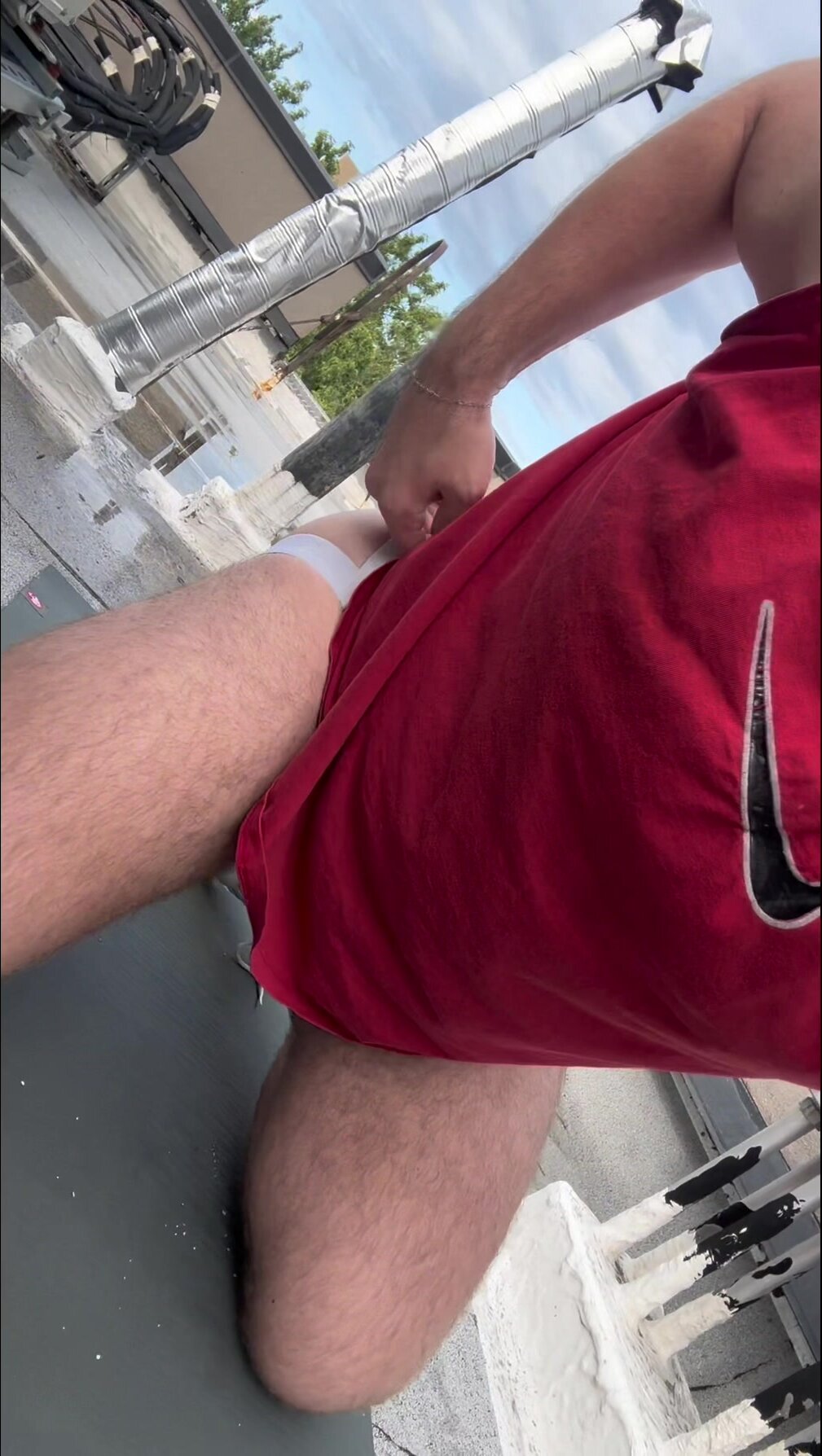 Big Jock Cumdump gets Fucked Raw and Bred in Public