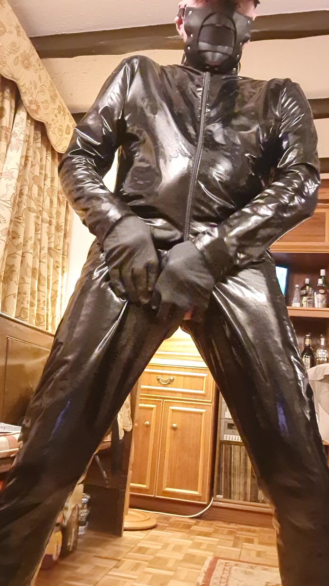 Stroking  my cage