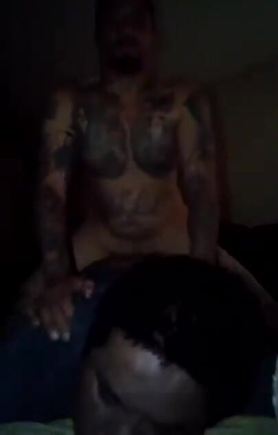 Hot black Inmate fucking Chubby Guy