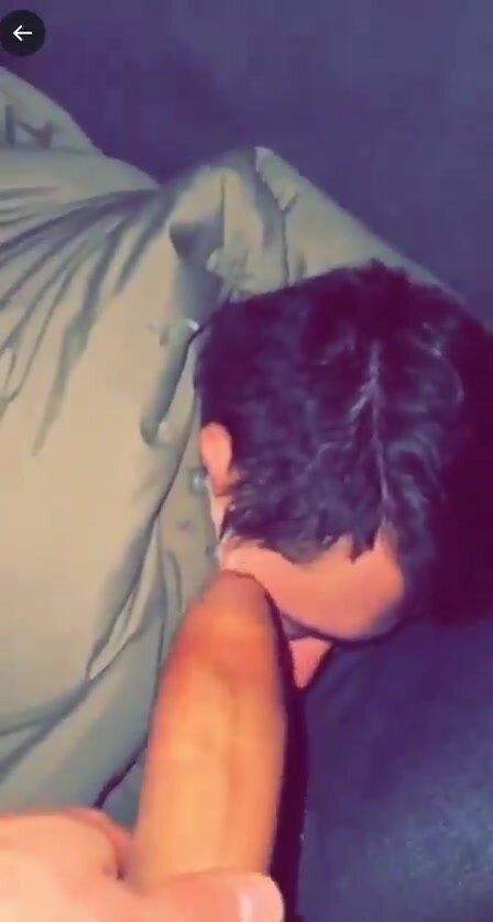 Cumming in sleeping friend