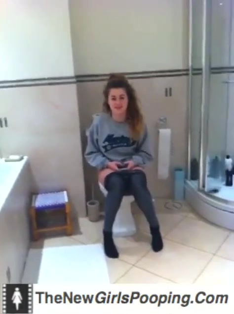 British Girl on the Toilet (60FPS)