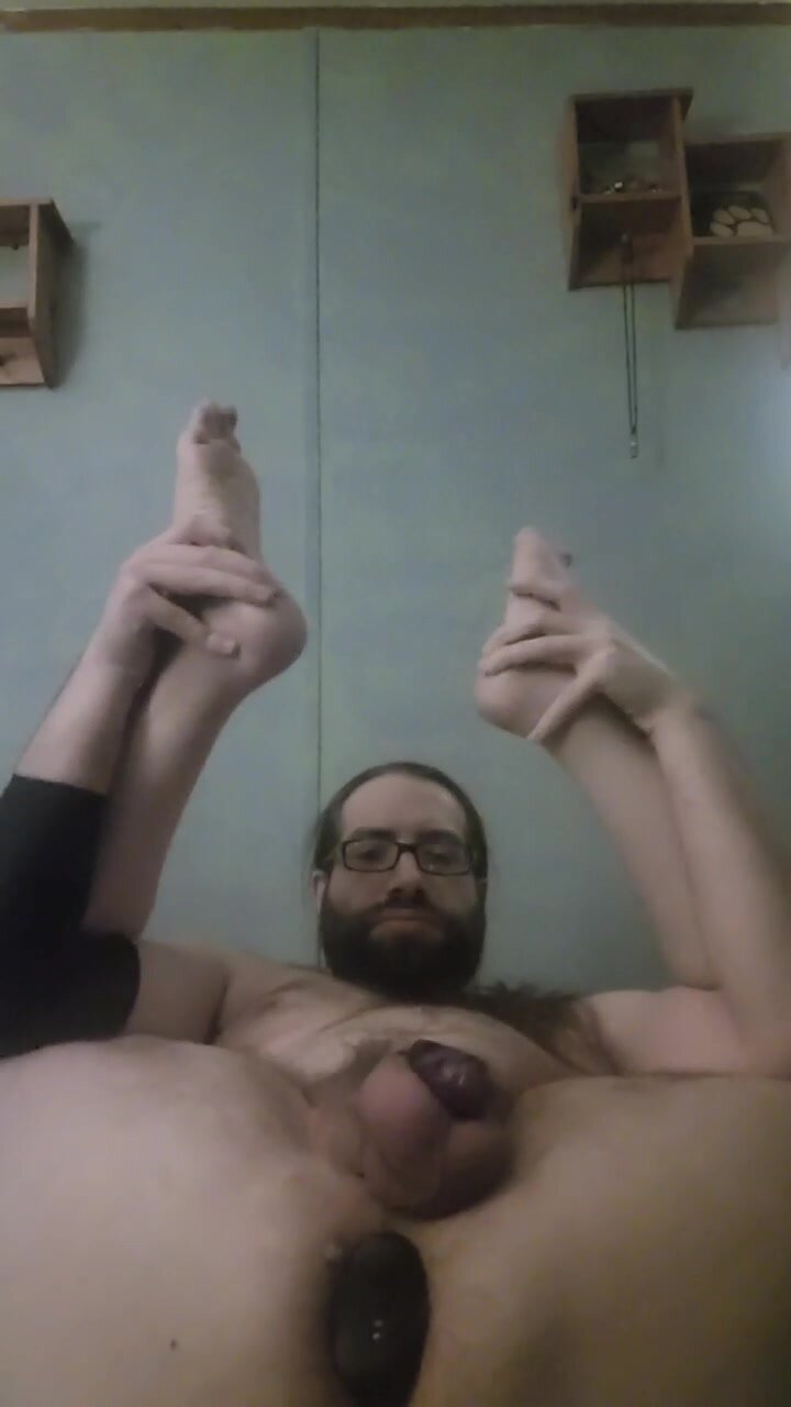 Plugged and caged fag