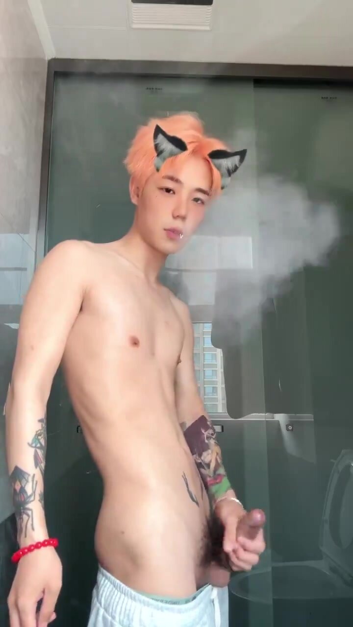 horny chinese tiktoker cums for fans