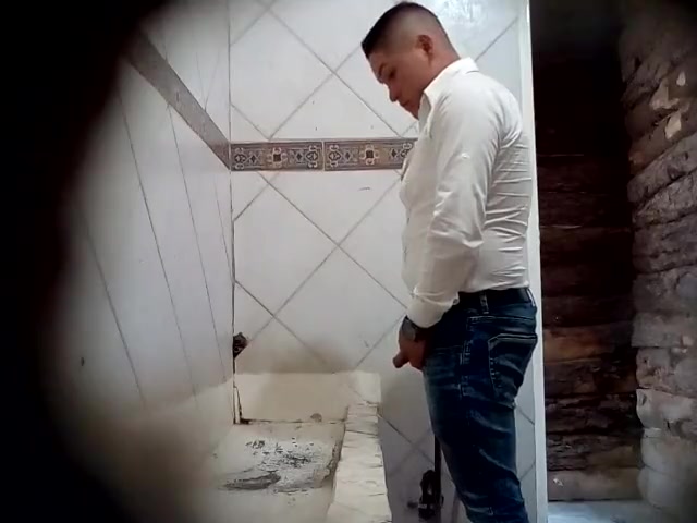 Pipi at urinal