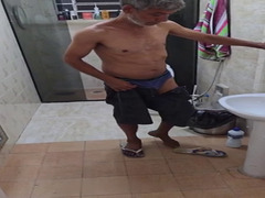 sexy latino grampa and a younger sub fag