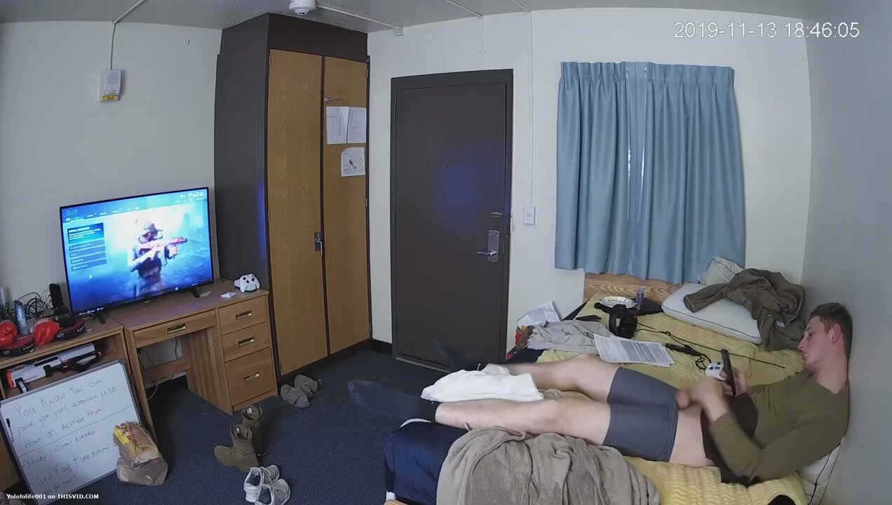 male masturbating