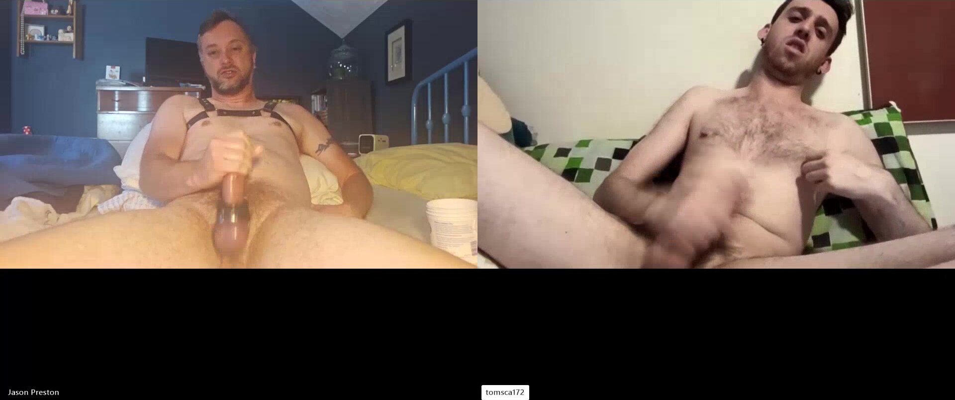 super hot JASON exposing and huffing on skype