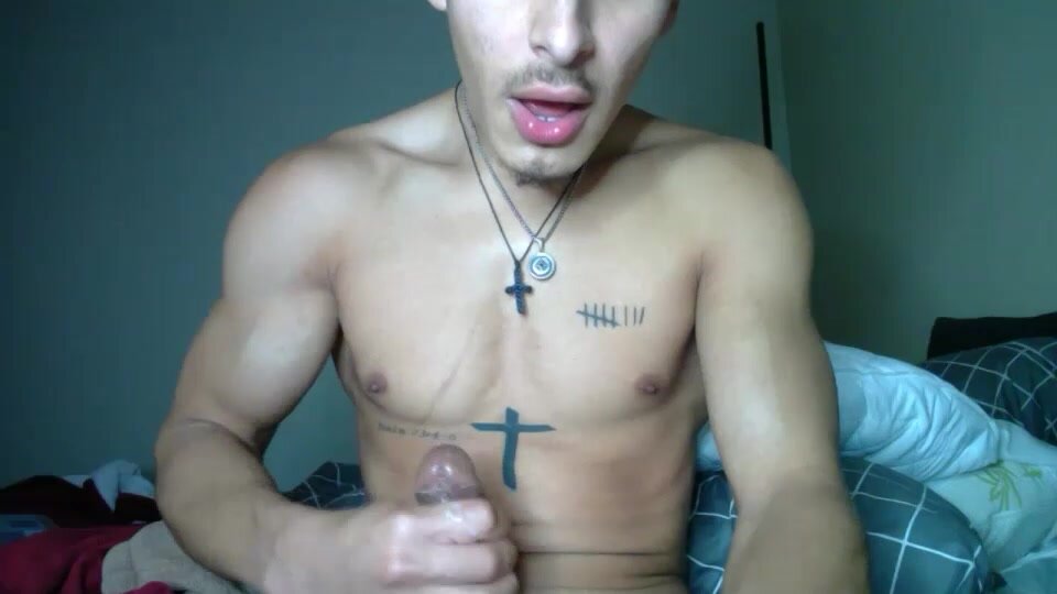 Hung Puerto Rican Stud Cums