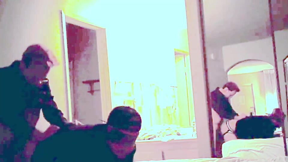 Nerdy walk in top fucking ass up slut pig in motel