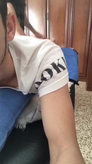 Str8 guy with great ass being massaged by his father