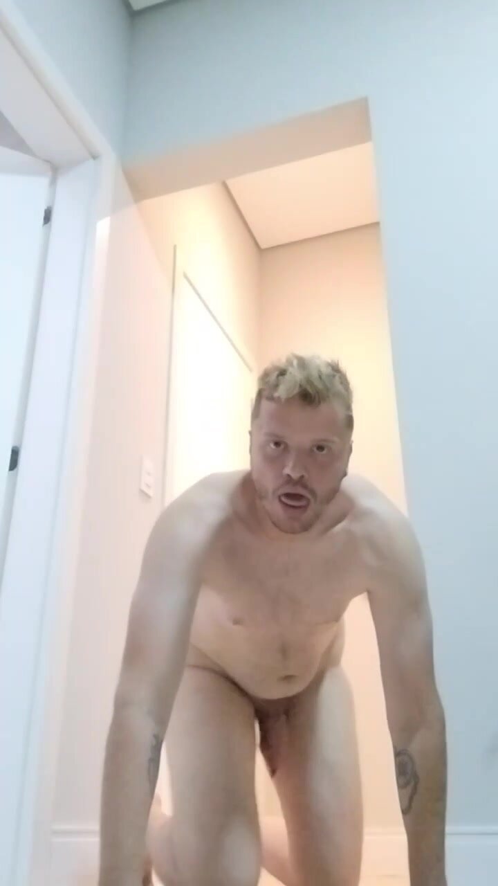 Brazilian faggot acts like a puppy