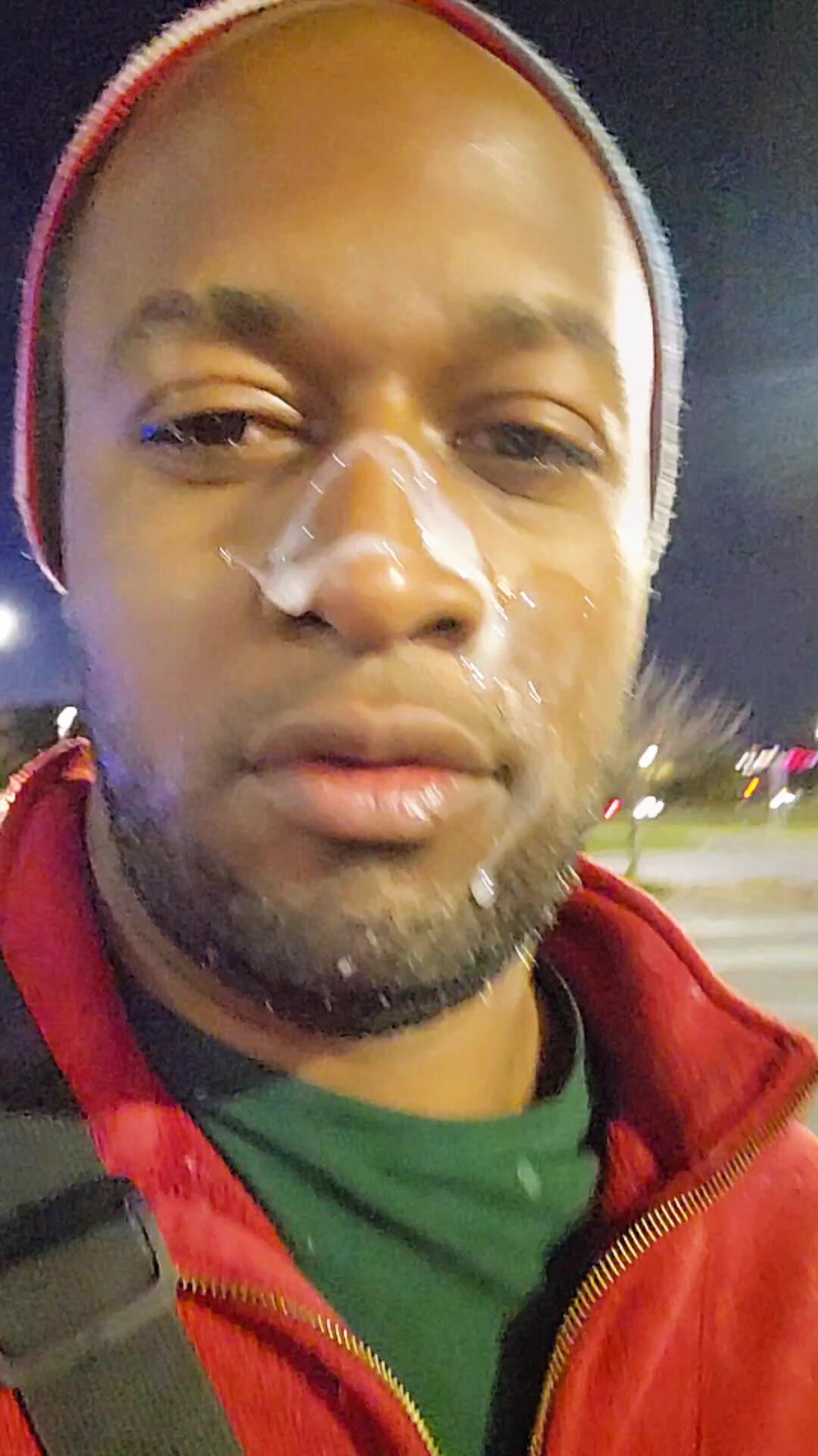 Huge facial - video 17