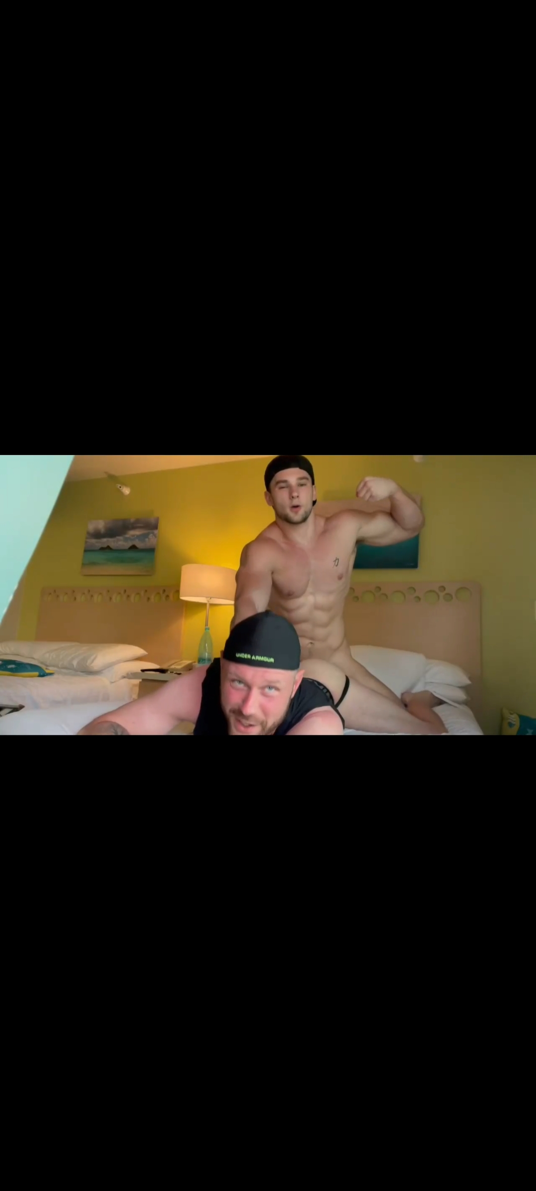 Straight gym bro fucks my ass