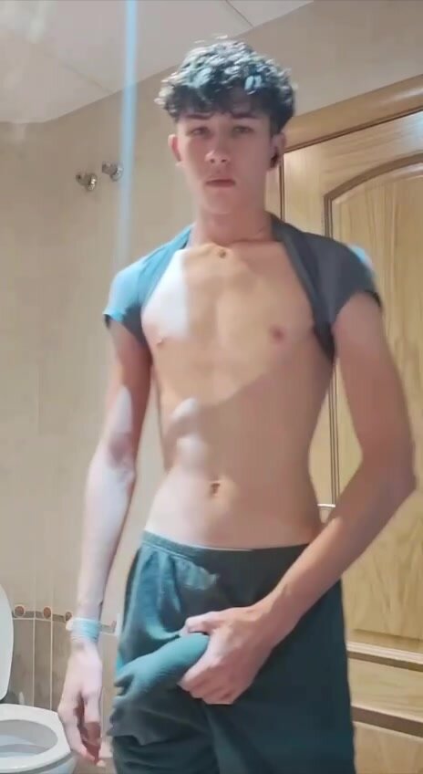 Young man show himself -1