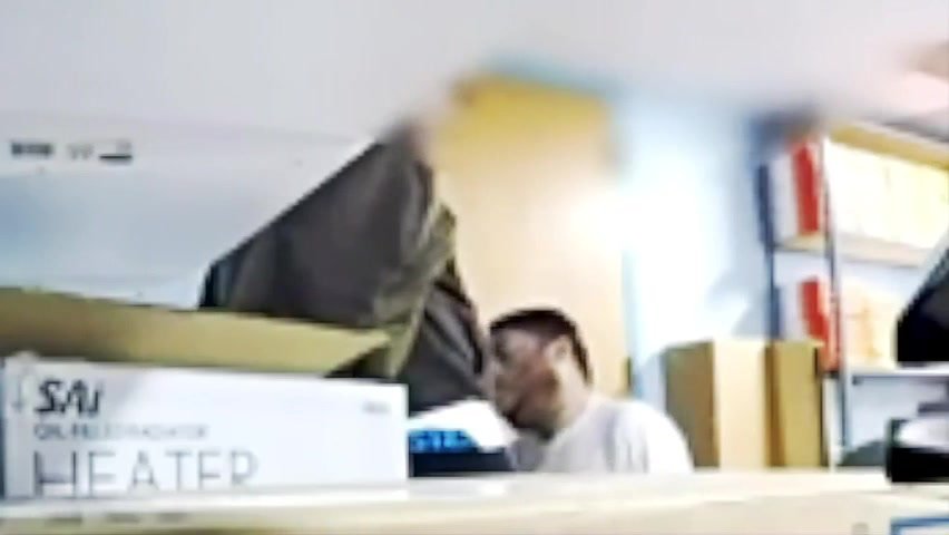 Slutty bottom sucks and fucked by anon top in backroom