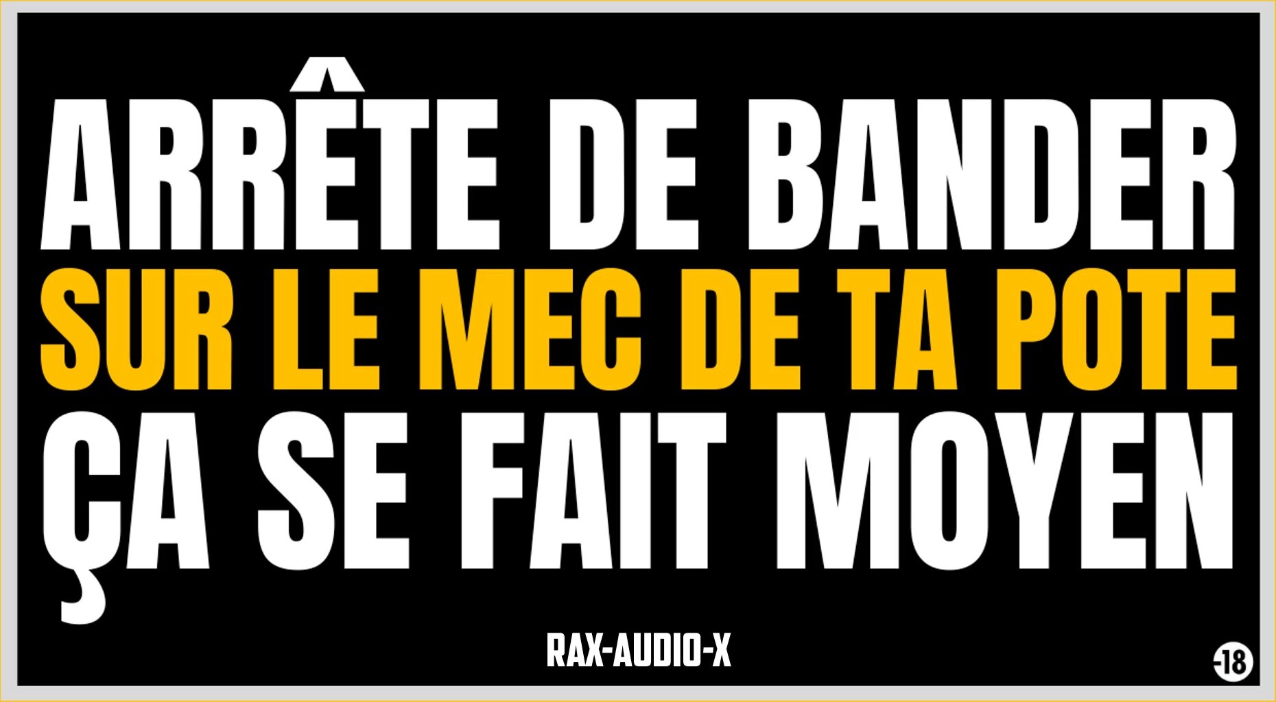 Tu vas te faire griller en matant le gros paquet du mec