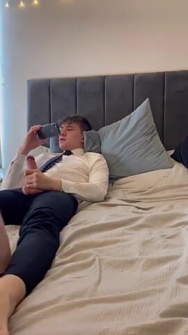 Lad cums prematurely