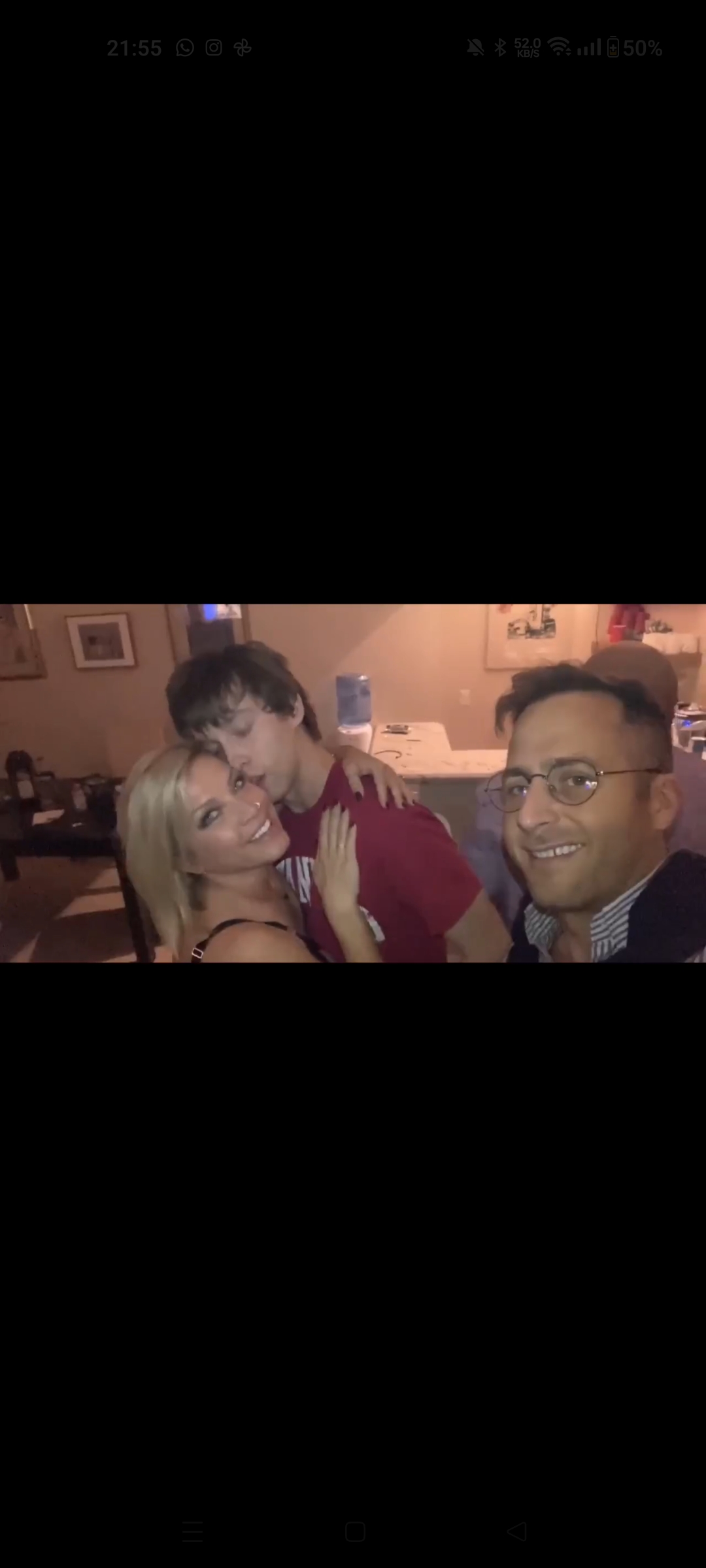College dudes visit family on spring break