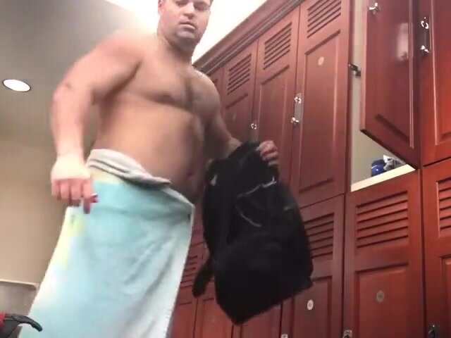 beefy bear dad lockerroom