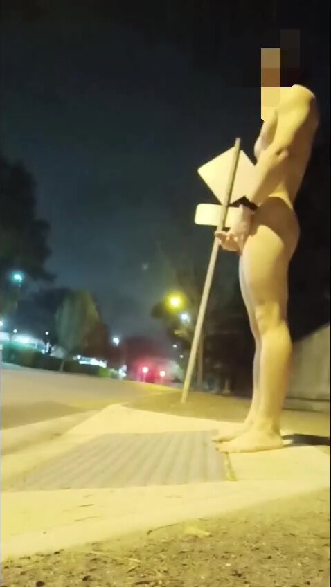 Nothing better than releasing in public fully naked