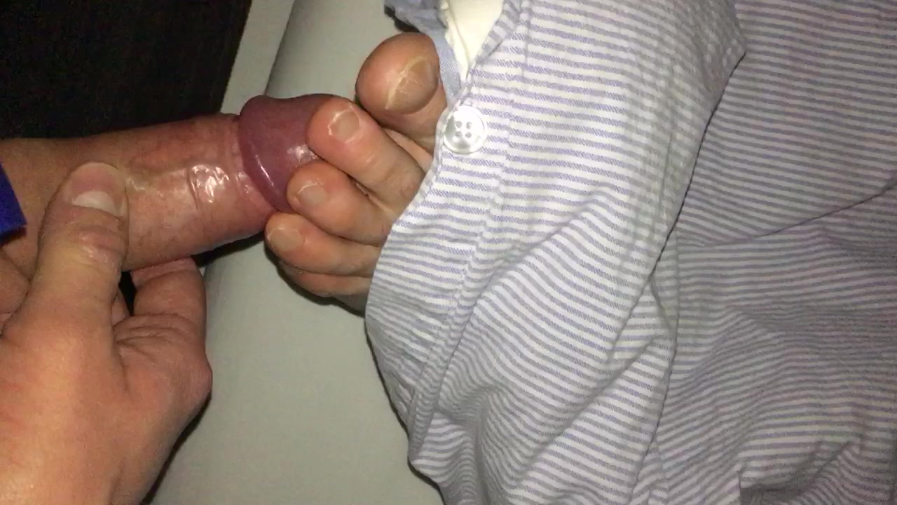 Cock rubbing snoring friend‘s feet