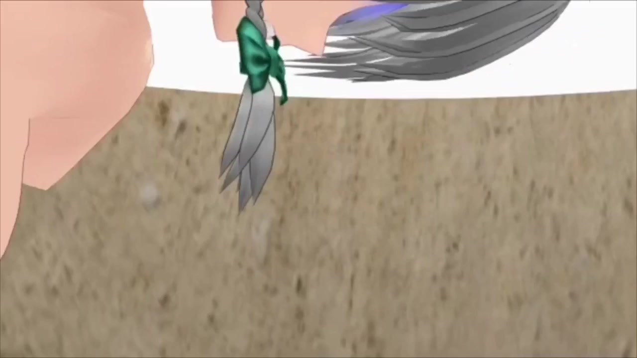 touhou sakuya  fart andto dig a hole in the ground for poop
