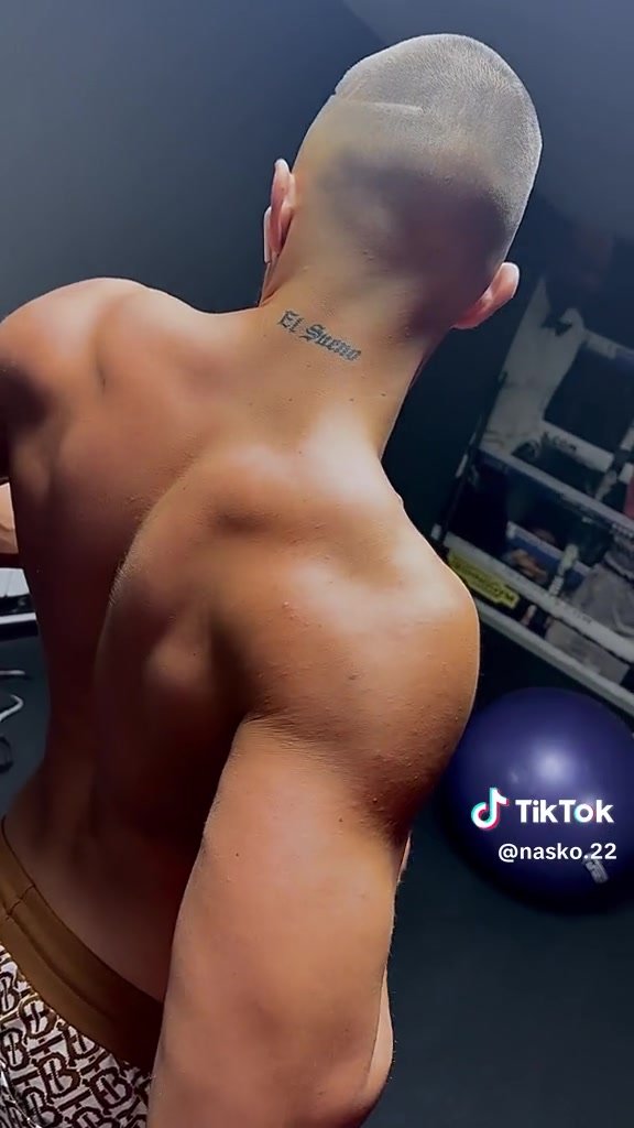 Hot male back