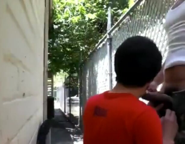 Sex in alley