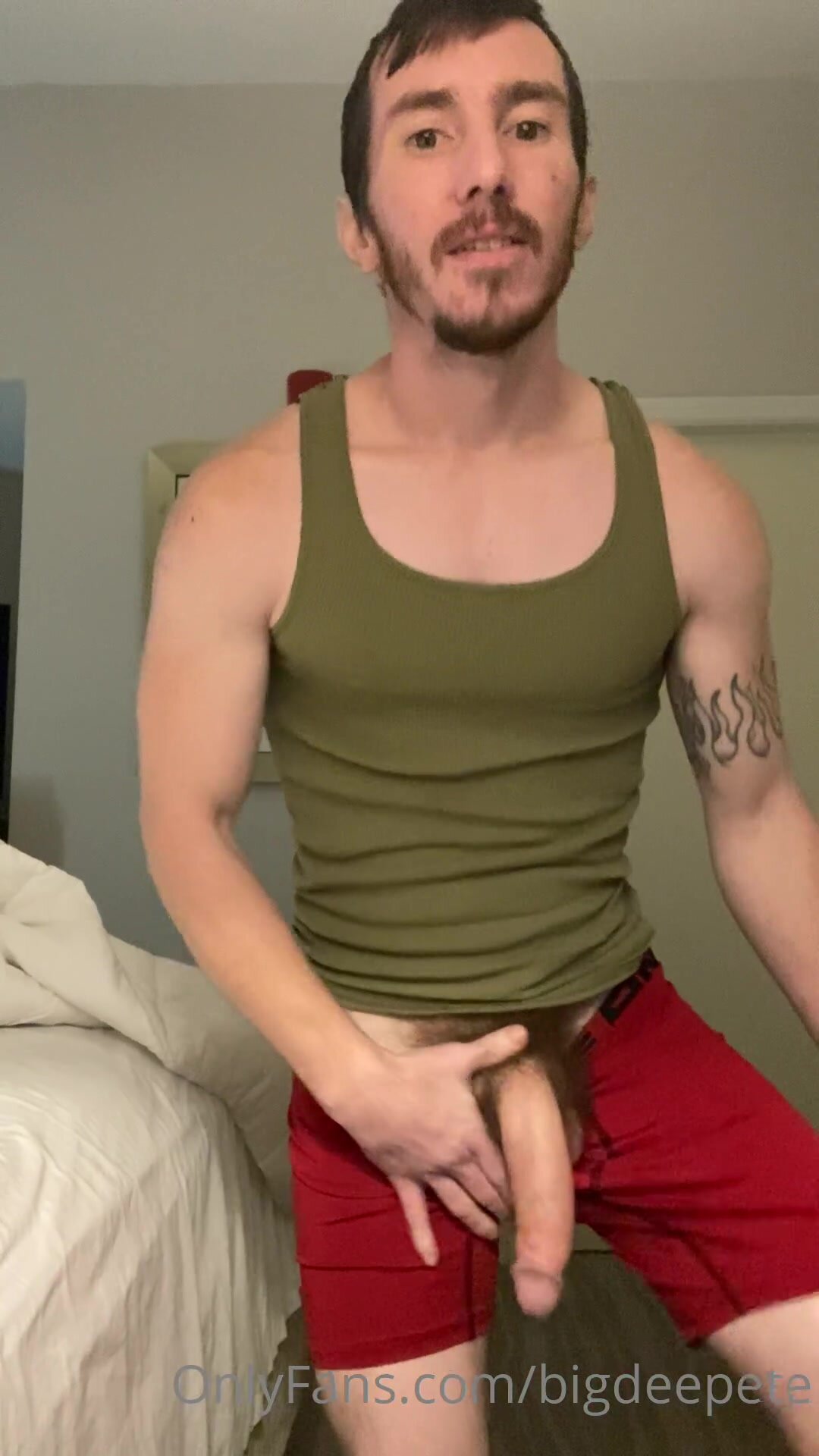 Country boy brags about his cock