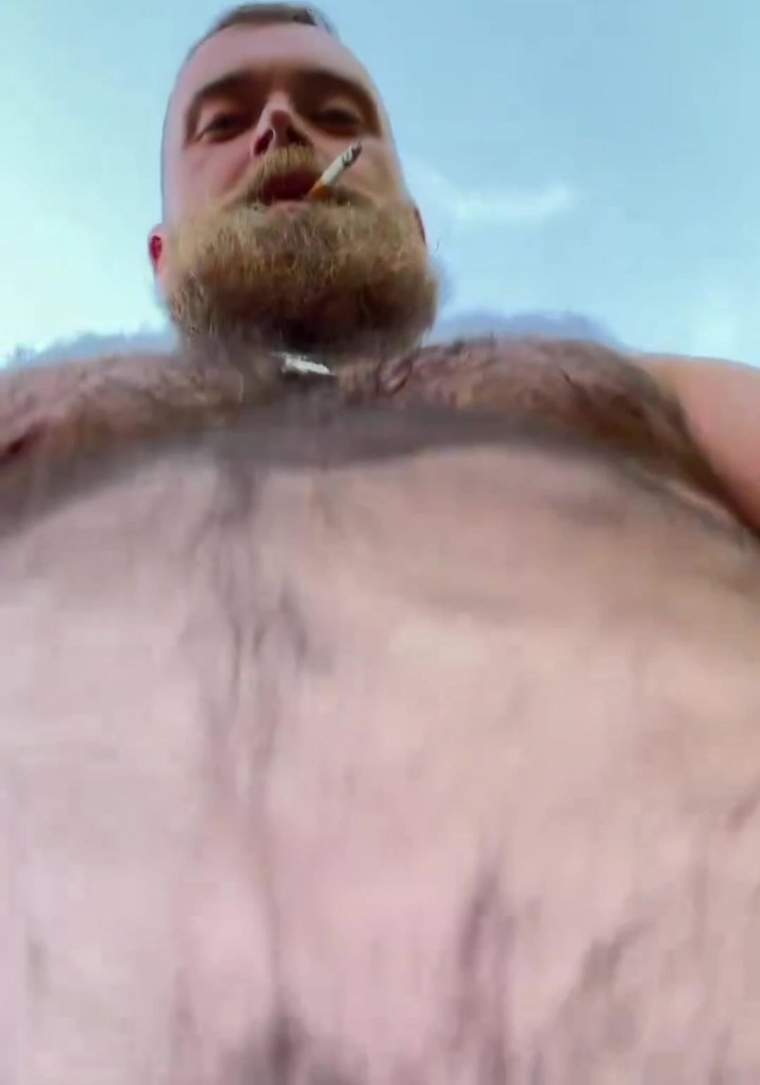 Redneck facefuck POV