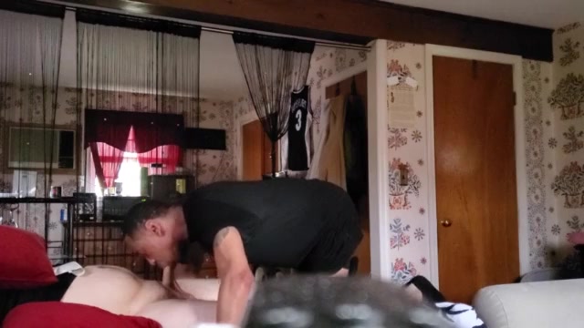 sucking friend while he naps
