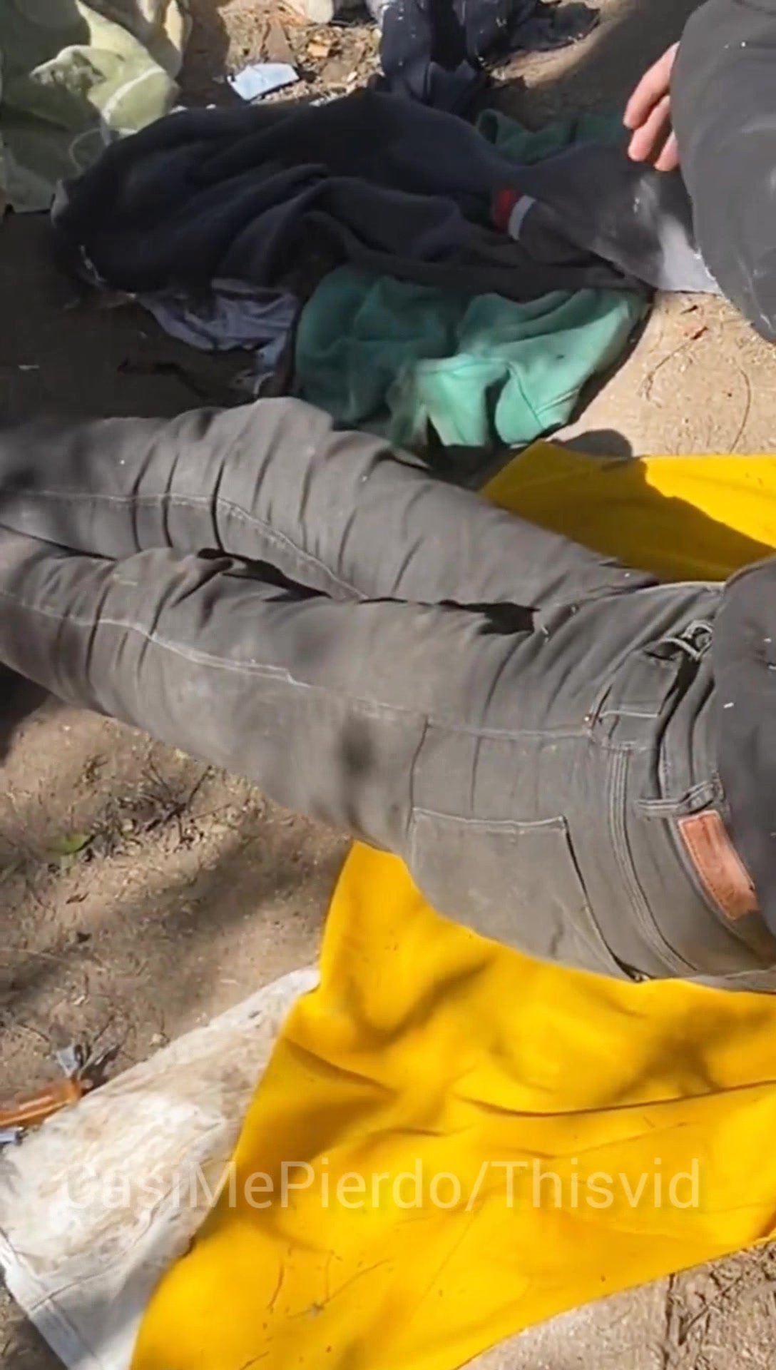 Homeless despertando con una mamada