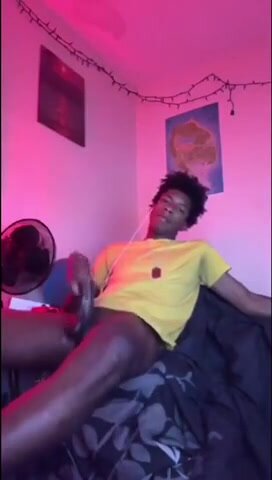 Black teen cum - video 3
