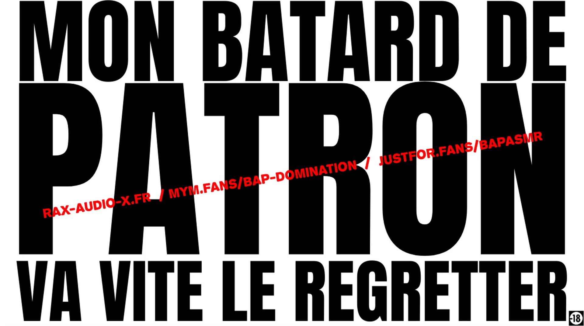 Un patron se fais baiser par son employé ! audio fr