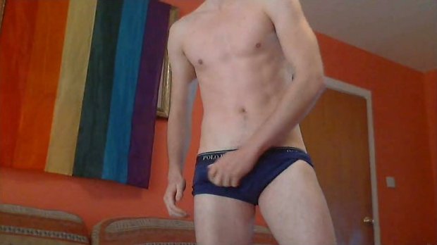 Horny twinky boy
