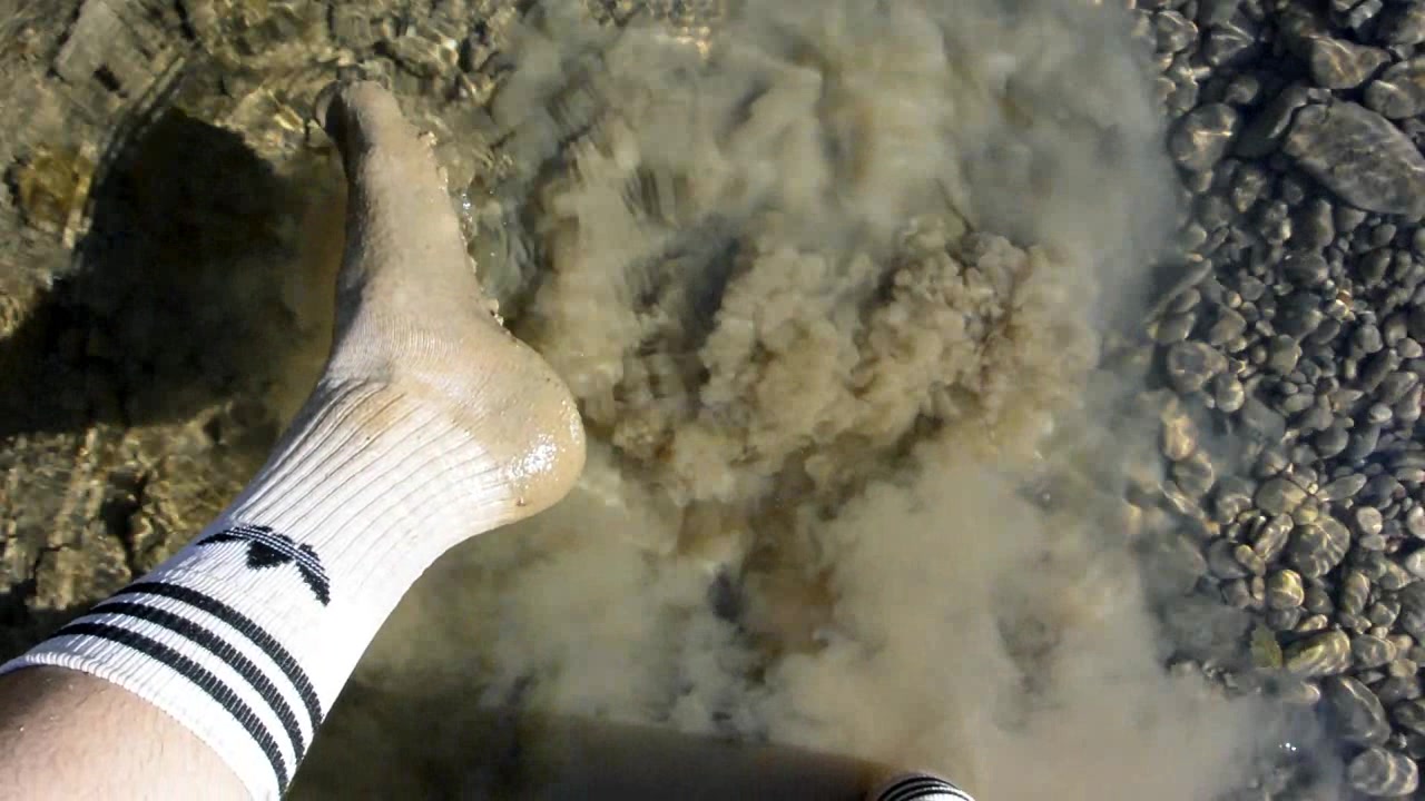 Adidas Sox in Mud and Water