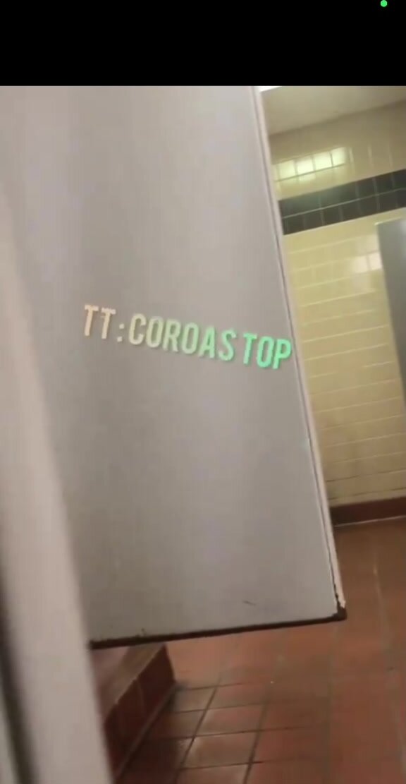 Toilet peeing - video 8