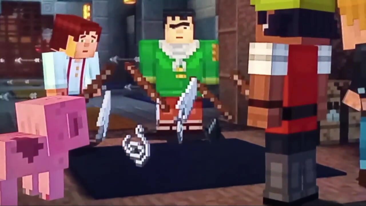 Playstation 4 Gameplay Minecraft Story Mode