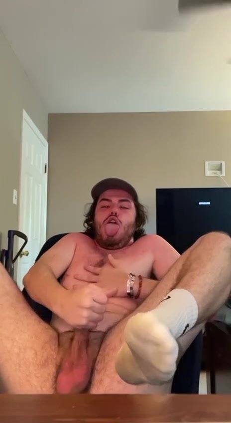 Small cock faggot strips, goons ,and busts a nut