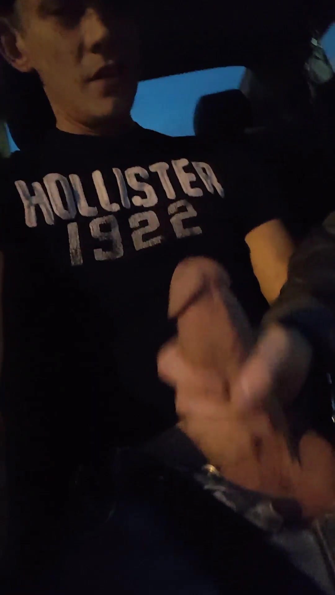 handjob in car