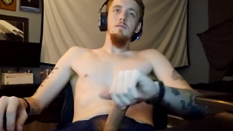 Alabama Ginger Guy Cums
