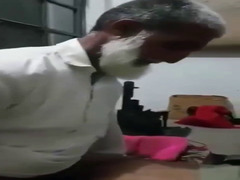 sexy bearded dad fucks skinny old fag up the ass
