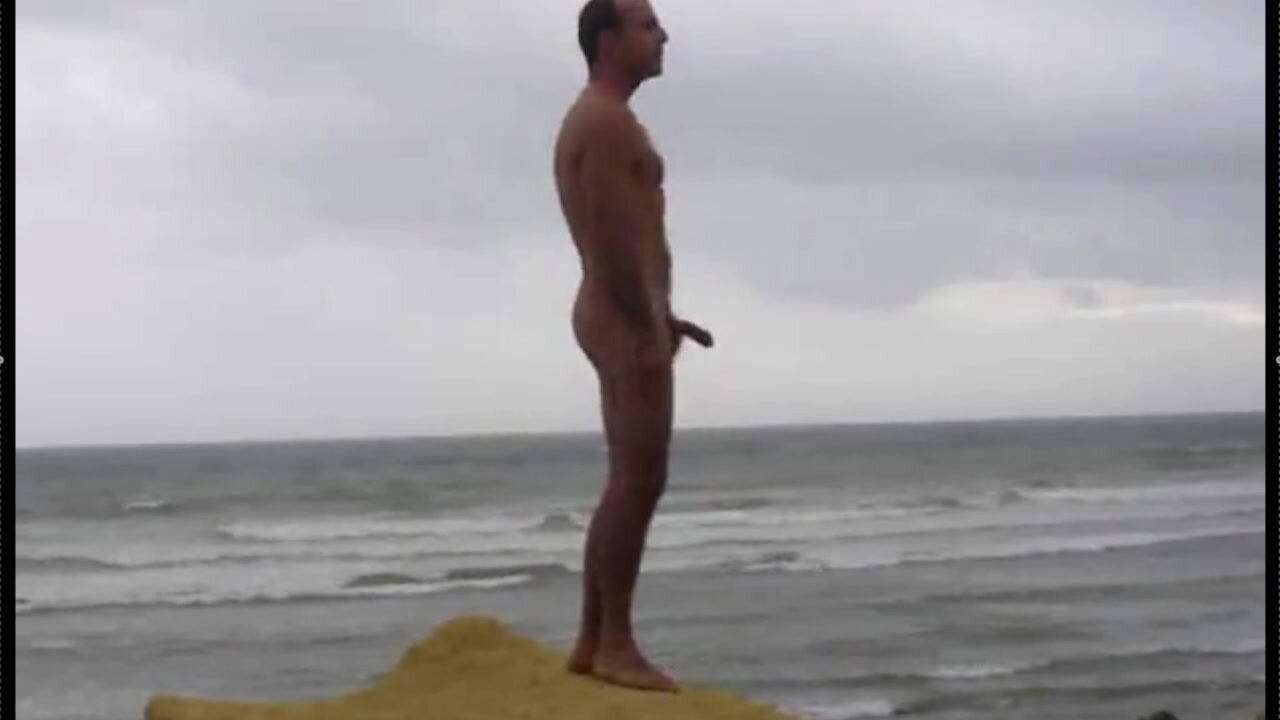 Naked at the beach - video 6