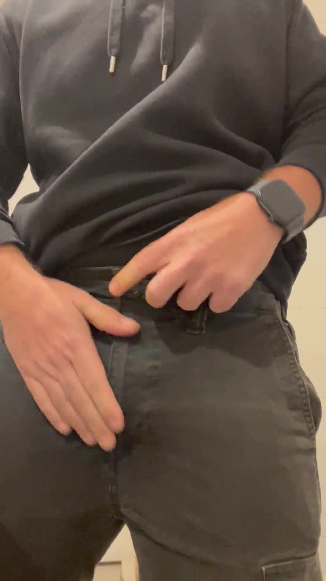 israeli daddy tease his soft cock
