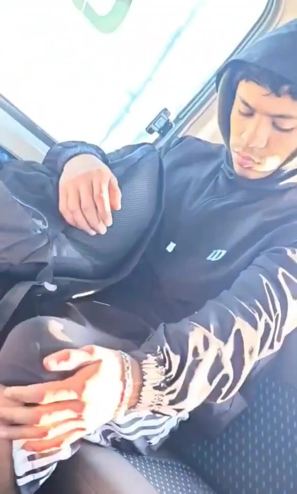 young cutie horny on bus
