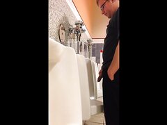 HOT MEN PISSING AT THE URINAL 4 - video 2