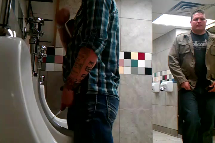 DIFFERENT HOT MEN AT URINAL SEXY
